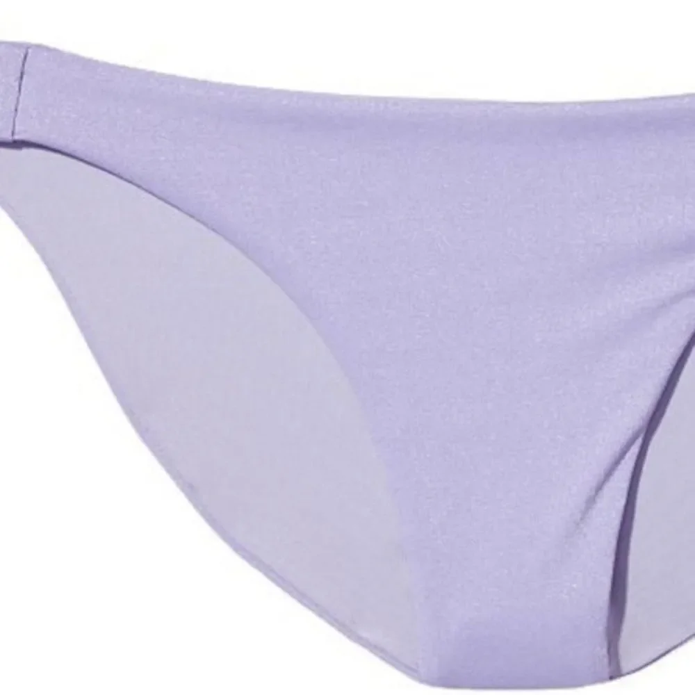 VICTORIA'S SECRET SWIM Essential Bikini Bottom Luxe Lavender Shimmer